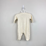 Load image into Gallery viewer, Kissy Kissy Premier Yellow Stripe Embroidered Duck Footie 3-6 Months
