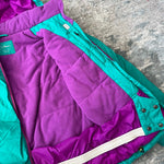 Load image into Gallery viewer, L.L. Bean Girls Aqua Green Ski Jacket Large 14-16
