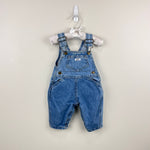 Load image into Gallery viewer, Vintage Guess Blue Jean Overalls 6 Months
