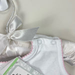 Load image into Gallery viewer, Kissy Kissy Premier Hand Embroidered Floral Fantasy Bubble Romper 3-6 Months NWT
