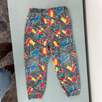 Load image into Gallery viewer, Vintage Teddy Bears Geometric Sweatpants 3T USA
