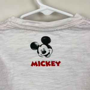 Gap Disney Mickey Mouse Long Sleeve Tee 4T