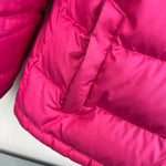 Load image into Gallery viewer, L.L. Bean Kids Down Jacket Colorblock Pink Berry Large 6/7
