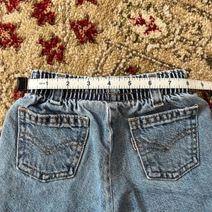 Vintage Little Levi's Blue Jeans 12 Months USA