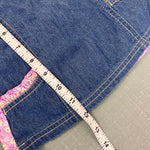 Load image into Gallery viewer, Y2K Vintage Disney Baby Aristocats Marie Floral Denim Jumper Dress 3 Months
