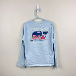 Load image into Gallery viewer, Vineyard Vines Boys Hockey Whale Glow-In-The-Dark Long Sleeve Pocket Tee Shirt 7

