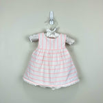 Load image into Gallery viewer, Janie and Jack Striped Skirted One Piece Dress Outfit 0-3 Months

