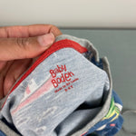 Load image into Gallery viewer, Mini Boden Short Sleeve Printed Pocket T-Shirt Nautical Blue 3-4

