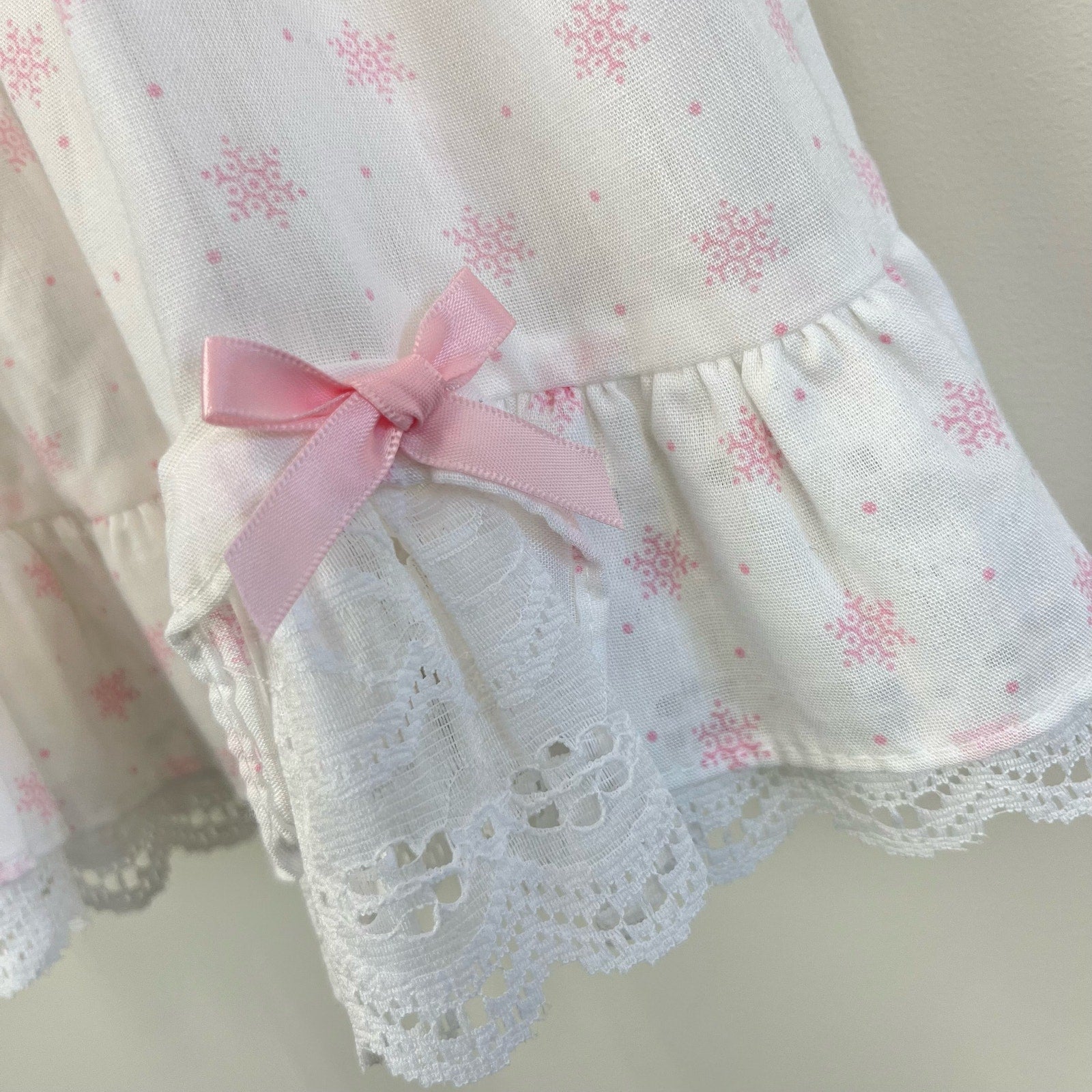 Polly Flinders Smocked White Dress 12 Months