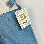 Load image into Gallery viewer, Vintage B2 Beluga Boyswear Orange Blue Shortall Set 3-6 Months NWT
