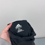 Load image into Gallery viewer, Adidas Long Sleeve Black Hoodie Logo Tee Shirt M 10/12
