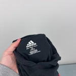 Load image into Gallery viewer, Adidas Long Sleeve Black Hoodie Logo Tee Shirt M 10/12
