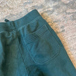 Load image into Gallery viewer, Hanna Andersson Slim Fit French Terry Double Knee Sweatpants Green 120 cm 6-7

