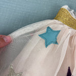 Load image into Gallery viewer, Mini Boden Tulle Applique Skirt Sandpiper Stars 4-5
