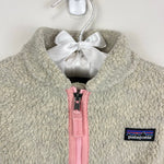 Load image into Gallery viewer, Patagonia Infants' Cozy Toasty Jacket White Wash White 3-6 Months
