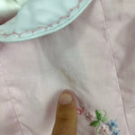 Load image into Gallery viewer, The Proper Peony Hand Embroidered Big Sister Dress Pink 3T
