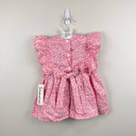 Load image into Gallery viewer, Vintage Samara Pink Floral Ruffle Dress 2T NWT

