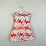 Load image into Gallery viewer, Janie and Jack Girls Colorful Print Bow Dress 18-24 Months
