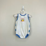 Load image into Gallery viewer, Vintage Buster Brown Ocean Bodysuit Romper 6-9 Months USA
