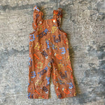 Load image into Gallery viewer, Vintage 70s Alphabet Dress Up Overalls Toddler
