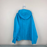 Load image into Gallery viewer, The North Face Girls Blue Hydrenalite Windbreaker Rain Jacket 10/12
