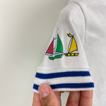 Load image into Gallery viewer, Vintage OshKosh B'gosh Sailboat Tee 6 Months USA
