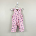 Load image into Gallery viewer, Vintage OshKosh B&#39;gosh Pink Bunny Overalls 6-9 Months USA
