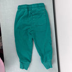 Load image into Gallery viewer, Hanna Andersson Slim Fit French Terry Double Knee Sweatpants Green 90 cm 3T
