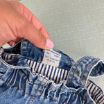 Load image into Gallery viewer, Vintage Chicote Clown Applique Blue Jean Overalls Baby
