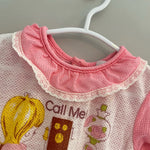 Load image into Gallery viewer, Vintage Carter's Pink Call Me Pajama Set 2T
