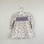 Load image into Gallery viewer, Mini Boden Smocked Floral Dress 6-12 Months
