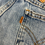 Load image into Gallery viewer, Vintage Levi's Cinched Waist Orange Tab Cut Off Jean Shorts 6
