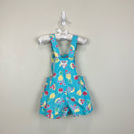 Load image into Gallery viewer, Vintage OshKosh B'gosh Fruit Shortalls 2T USA
