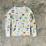 Load image into Gallery viewer, Hanna Andersson White Vacation Pajamas 130 cm 8
