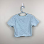 Load image into Gallery viewer, Nike Sportswear Just Do It Short Sleeve Crop Blue T-Shirt L
