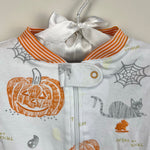 Load image into Gallery viewer, Babycottons Halloween Glow Trick or Treat Footie Pajamas 3 Months
