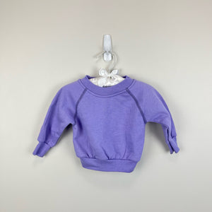 Vintage Garanimals Purple Sweatshirt 12 Months USA