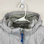 Load image into Gallery viewer, L.L. Bean Kids Down Jacket Colorblock Cobalt Sea M 10-12
