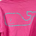 Load image into Gallery viewer, Vineyard Vines Boys' Vintage Whale  Long-Sleeve Pocket T-Shirt Pink S 8-10
