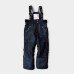 Load image into Gallery viewer, Deux Par Deux Convertible Black Play Ski Snow Pants 4T
