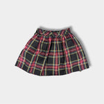 Load image into Gallery viewer, Crewcuts Girls' Pull on Skirt in Stewart Tartan Plaid 6-7
