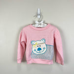Load image into Gallery viewer, Vintage Sears Pink Workout Bear Sweatshirt 2T USA
