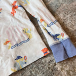 Load image into Gallery viewer, TBBC Sutton's Sweet Dream Pajamas Set Doggy Detectives with Park City Periwinkle 7
