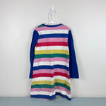 Load image into Gallery viewer, Mini Boden Rainbow Stripe Pocket Dress 8-9
