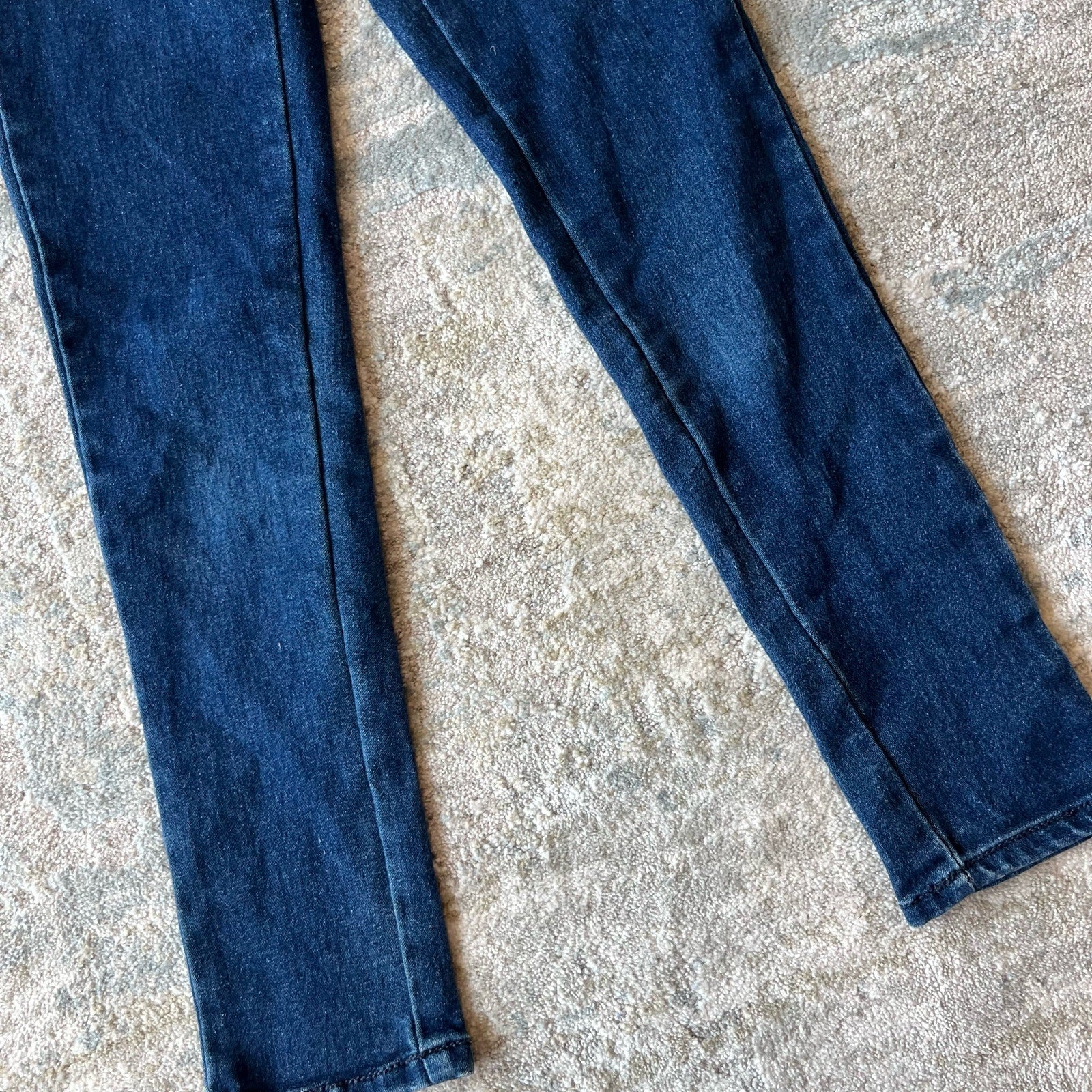 Lucky Zoe Skinny Jeans Blue Barrier Wash 8