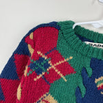 Load image into Gallery viewer, Vintage Badge Handknit Sweater 6
