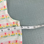 Load image into Gallery viewer, Vintage Girls Floral Pointelle Tank Top 4T USA
