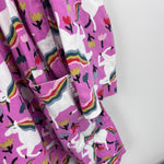 Load image into Gallery viewer, Hanna Andersson Floral Pink Unicorn Long Sleeve Dress 120 cm 6-7
