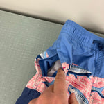 Load image into Gallery viewer, Vineyard Vines Boys' Pieced Chappy Swim Trunk Blue Pink Fish 6
