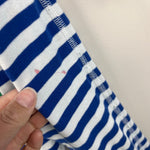 Load image into Gallery viewer, Hanna Andersson Blue Striped Pajamas 80 cm 18-24 Months
